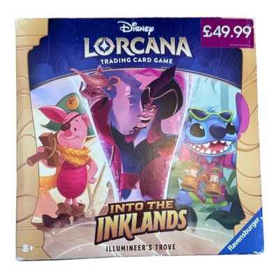 Disney Lorcana Into The Inklands - Illumineer's Trove - Brandneu geöffnete Verpackung