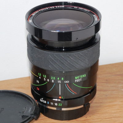 Vivitar Series II 24-70MM 1:3.8-4.8 Lens for Minolta 35MM SLR Camera *GOOD*