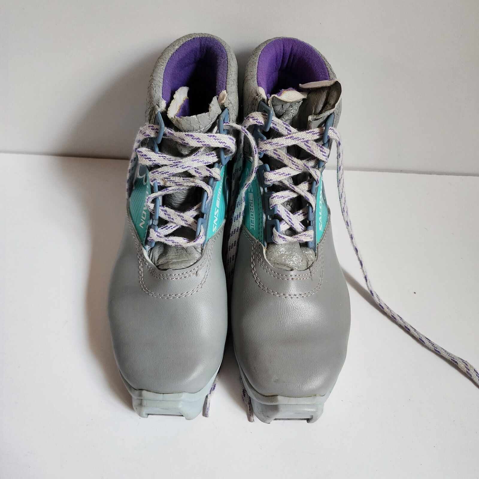 Scarponi da sci di fondo Salomon 311 SR SNS Profil grigi taglia 36 donna taglia 5 6