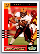 2003 Score #311 Terrell Suggs Rookie RC Arizona State-Baltimore Ravens