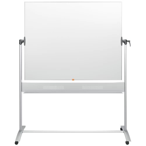 Nobo Steel Magnetic Mobile Whiteboard 1500x1200mm 1901031