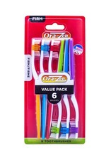 6pcs Each Firm Adult Toothbrush