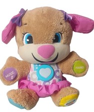 Fisher Price Laugh Learn Smart Stages Plush Interactive Puppy Toy - Girl
