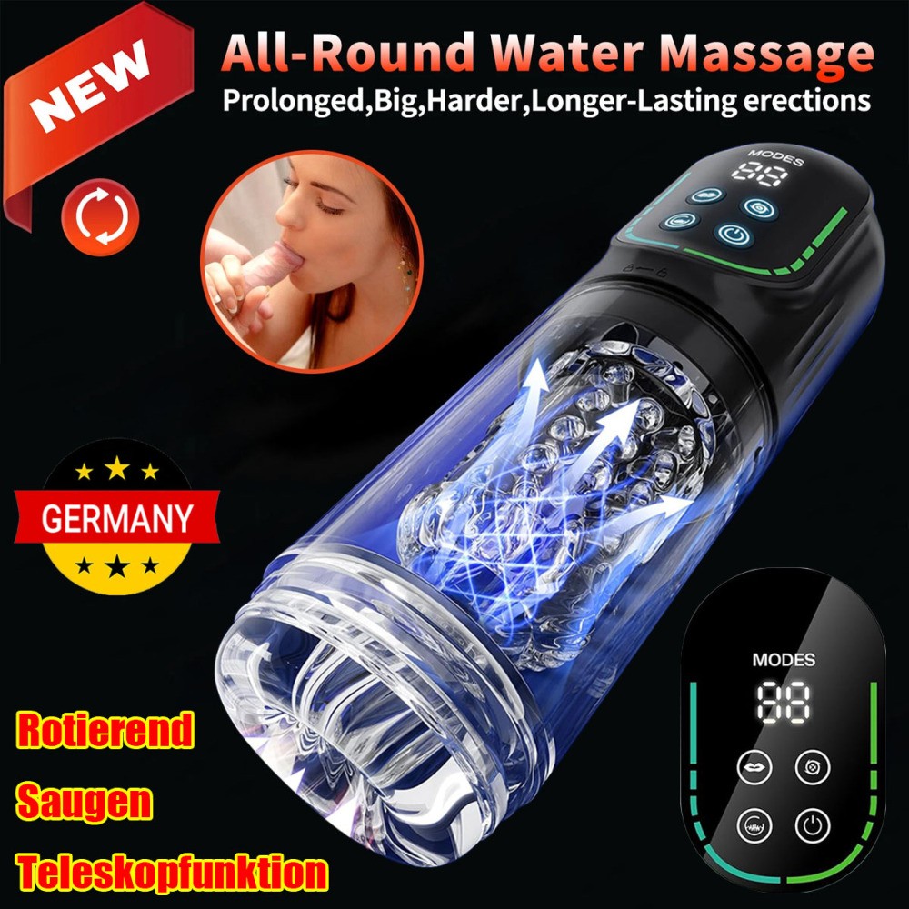 Automatischer Masturbator Cup Elektrischer Masturbieren für Männer Sex Spielzeug