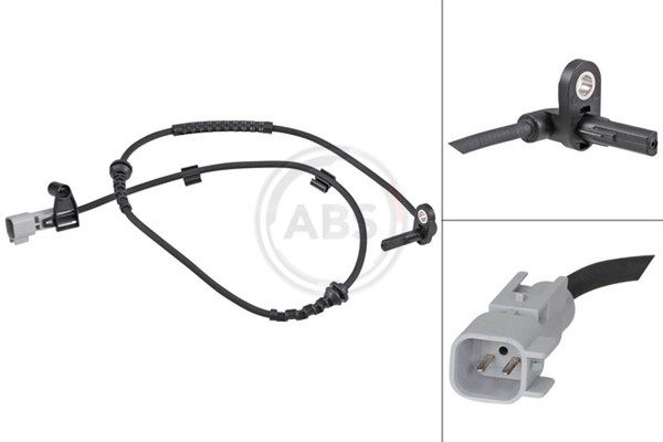 A.B.S. ABS Sensor Raddrehzahl 32072 FüR Chevrolet Aveo T300 LPG Turbo-image