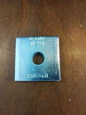 Eaton B-Line B201ZN 3/8" Square Strut Washer Zinc Plated 94 Pcs - New W/O Box