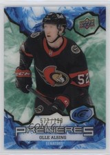 2021-22 Upper Deck Ice Ice Premieres Green 572/799 Olle Alsing #168 09wc