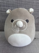 Squishmallow Irving the Rhino Squishmallows Kellytoy Animal Plush 5" g59