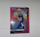 2024 Panini Prizm Rookies Drake Maye #329 Pink Wave Prizm (RC) Patriots