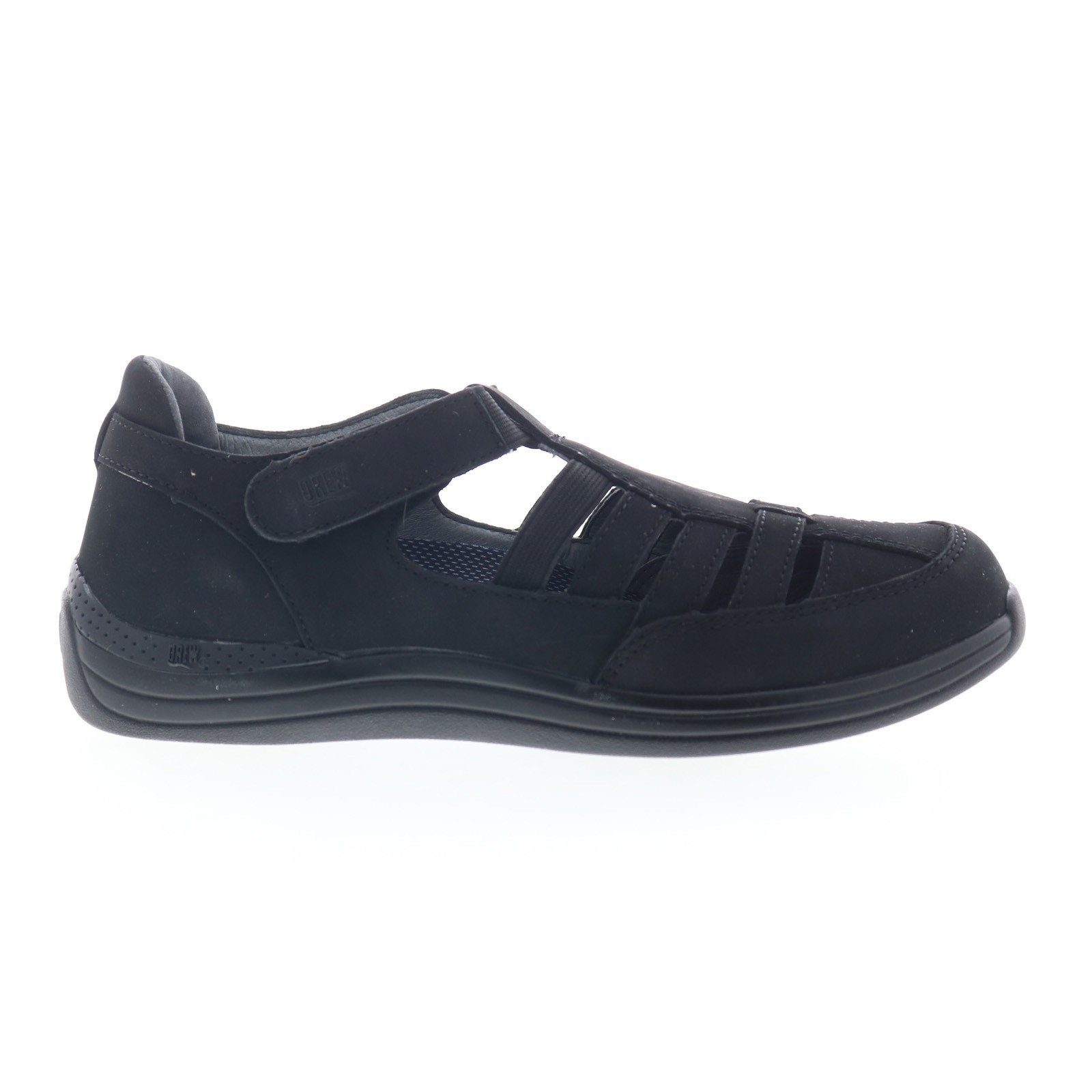 Drew Maryann 14792-15 Womens Black Wide Nubuck Lifestyle Sneakers Shoes