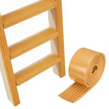 Bunk Bed Ladder Pad, 2m/6.5 Ft, Wood 2 Pcs , Bunk Bed Step Foam Padding