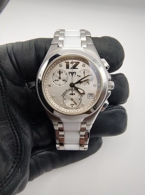 Technomarine TMNCWC55C Chronograph Uhr mit Diamantindizes