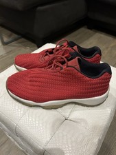 Air Jordan Red Future Low Woven Fabric Kids Sneakers Athletic Shoes US 5.5Y