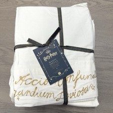 Harry Potter Pottery Barn Teen Magic Spells Sheet Set Twin XL NWT NEW DORM
