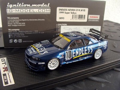 ignition model 1:43 #0093 Nissan Endless Advan GT-R #10 1999 Super Taikyu RAR