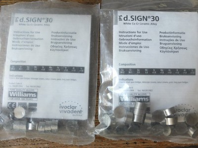 D.Sign Ivoclar vivadent, White CoCr Ceramic Alloy
