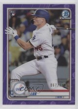 2020 Bowman Chrome Purple Refractor 67/250 Gavin Lux #83 fo7