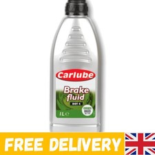 Car Brake Fluid DOT 4 1 Liter - Synthetic Brake & Clutch Fluid for Vehicles