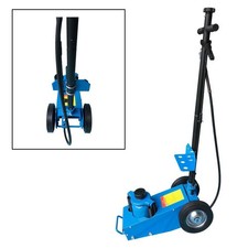 22 Ton Air Hydraulic Floor Jack Truck Lift Jack Service Repair Lifting Tool Blue