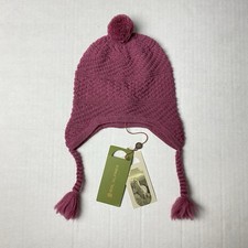 Sol Alpaca Chullo Beanie Knit Hat Size Small Berry Purple 100 Fine Alpaca NWT