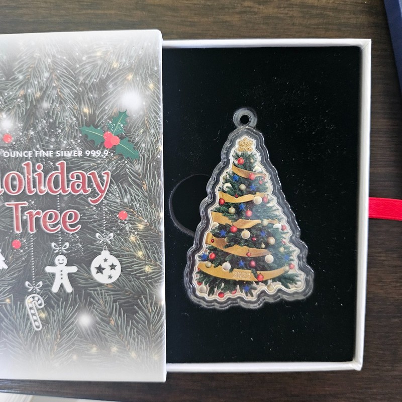 2022 Holiday 1 troy oz. 2022 minted. 2022 Clara 1 troy oz. 2500 minted.