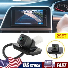 2Set For 2016-17 Honda Accord 2.4 3.5 Rear View Backup Parking Camera 39530-T2A-