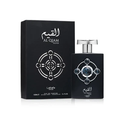 Al Qiam Silver Eau De Parfum 100ml by Lattafa Pride Unisex Oriental Perfume