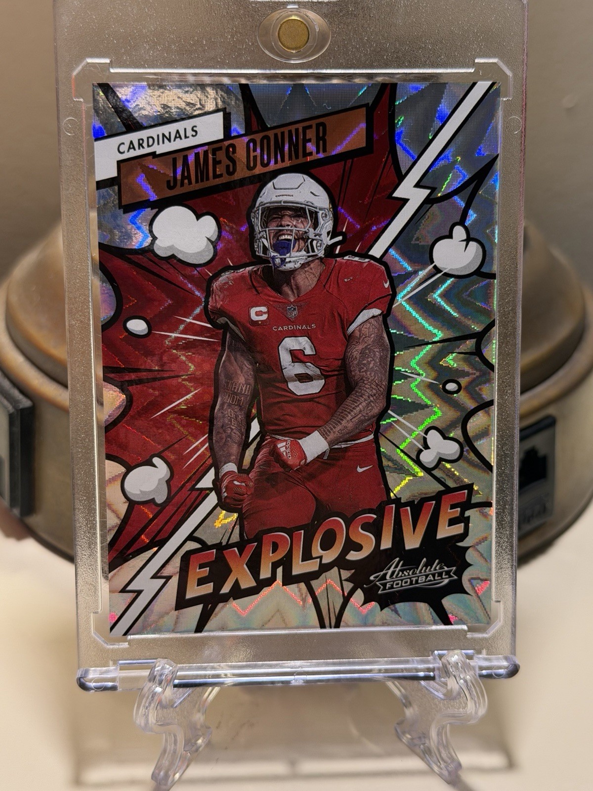 Cardinal Absolute James Conner 2023 Absolute #22 Explosive /(SSP) Price Guide - Sports ...