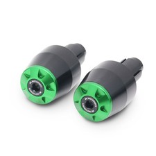 Extremos de barra de tormenta CNC verde para motocicleta VTR 1000F FIRESTORM 98 99 00 01 02 03