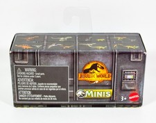 2022 Jurassic World: Dominion MINIS 1 Dinosaur 3 Mattel Universal box