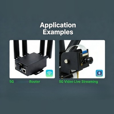 Rail Mounted Enclosure Replacement For 4B Single Board Computer