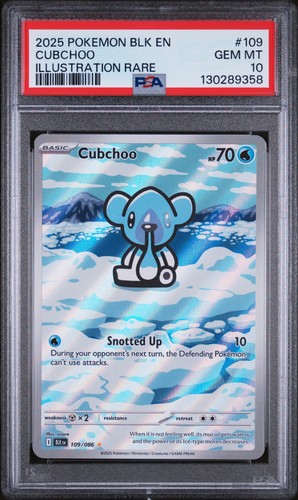 Cubchoo graded PSA 10 for sale on eBay
