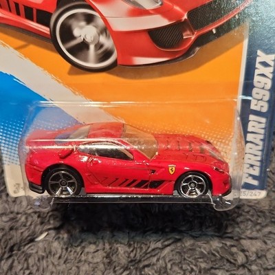 Hot Wheels Ferrari 599XX HW All Stars '12 Red Diecast Car 1:64