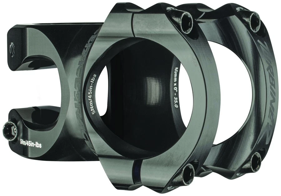 Vástago RaceFace Turbine R 35 - 40 mm, abrazadera de 35 mm, +/-0, 1 1/8", negro Foto 4 de 4