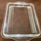 Vintage PYREX Ribbed Clear Glass LID 503-C