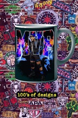 mvp 11oz Tasse | Pro Wrestling Superstar Image Design | Sammlerstück MVP Memorabili
