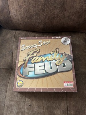 Survey Says Family Feud Board Game 3rd Edition Complete Set Endless Games Tested