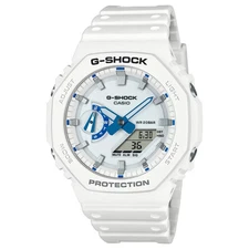 New Casio G-Shock Analog-Digital 2100Series Men's White Watch GA2100HDS-7A
