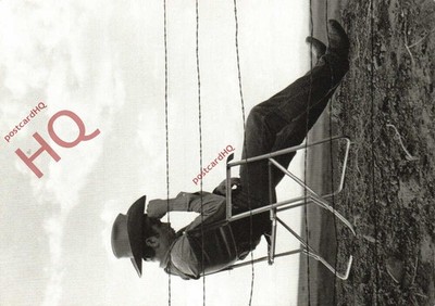 Ansichtskarte>>James Dean, am Set Riesen