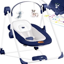 RETOURE Babywippe Schaukelwippe Babyschaukel Spielbogen Babywiege Liege Wippe