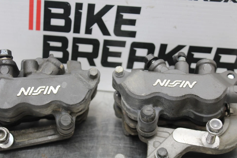 12 HONDA CB1000R RIGHT LEFT FRONT BRAKE CALIPER SET PAIR CALIPERS BB200 - Imagen 4 de 4