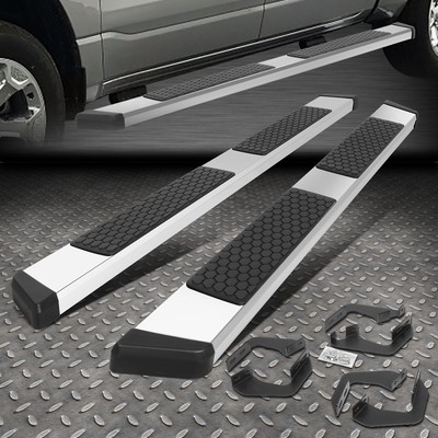 FOR 07-21 TOYOTA TUNDRA DOUBLE CAB 5.5'' CHROME SS STEP NERF BAR RUNNING BOARDS