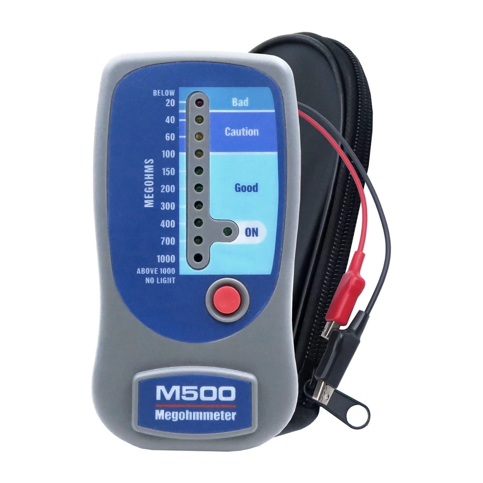 Probador de aislamiento M500 MEGOHMÍMETRO Foto 4 de 4