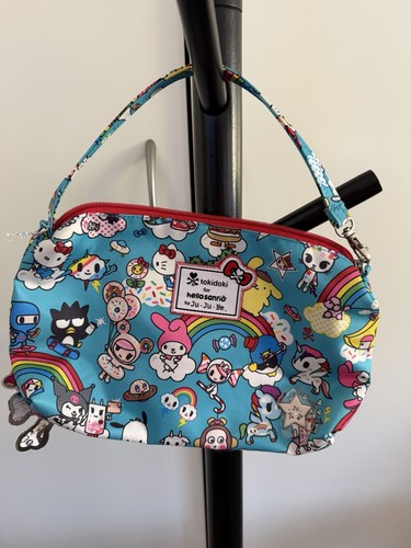 Tokidoki X JuJuBe 2017 Be Quick Wristlet Hello Sanrio Rainbow Dreams New W/tags