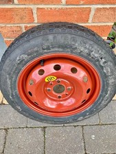 1999-2006 FIAT PUNTO SPARE STEEL WHEEL AND TYRE 1010025