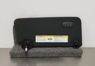 2019-2024 Dodge Ram 1500 Pickup Left Driver Sun Visor Illuminated Black OEM
