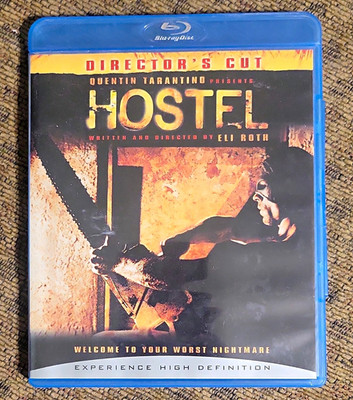 Sony Pictures Hostel Blu-ray Director's Cut Unrated Eli Roth Widescreen Subs