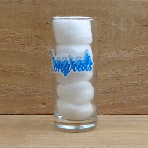 CONGRATULATIONS - CONGRATS "Shot Glass - Shooter" orig. - Picture 7 of 11
