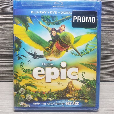 Blue Sky Studios EPIC 2013 Blu-Ray + DVD New & Sealed. Beyoncé, Amanda Seyfried