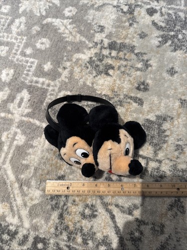 Vintage Mickey Mouse Ohrenschützer verstellbar Disneyland Walt Disney World - Bild 2 von 9